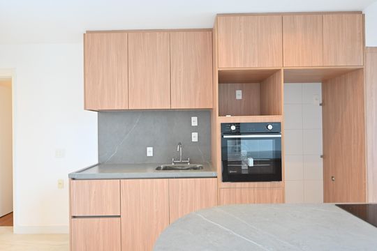 Cozinha de apartamento à venda com 2 quartos, 115m² em Vila Clementino, São Paulo
