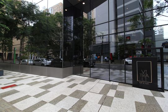 Fachada de kitnet/studio à venda com 1 quarto, 27m² em Indianópolis, São Paulo