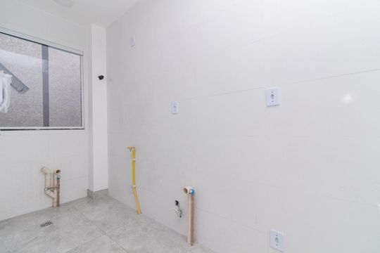 Cozinha de apartamento à venda com 2 quartos, 38m² em Vila Granada, São Paulo