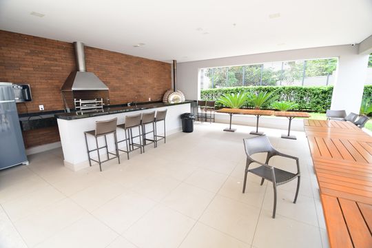 Área comum - Churrasqueira de apartamento à venda com 2 quartos, 54m² em Bonfim, Campinas