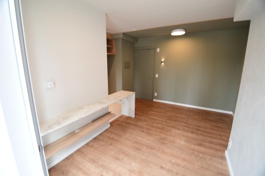 Sala de apartamento à venda com 2 quartos, 54m² em Bonfim, Campinas