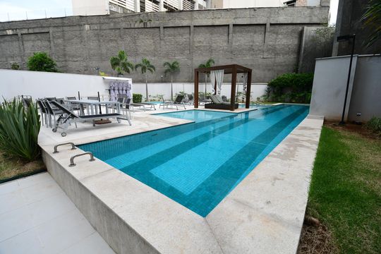 Área comum - Piscina de apartamento à venda com 2 quartos, 54m² em Bonfim, Campinas