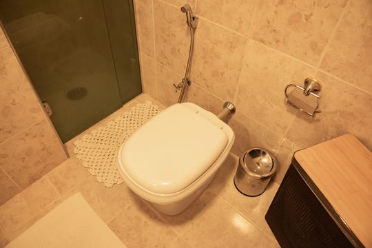 Banheiro de apartamento à venda com 3 quartos, 94m² em Mirandópolis, São Paulo