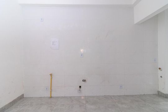 Cozinha de apartamento à venda com 1 quarto, 28m² em Vila Granada, São Paulo