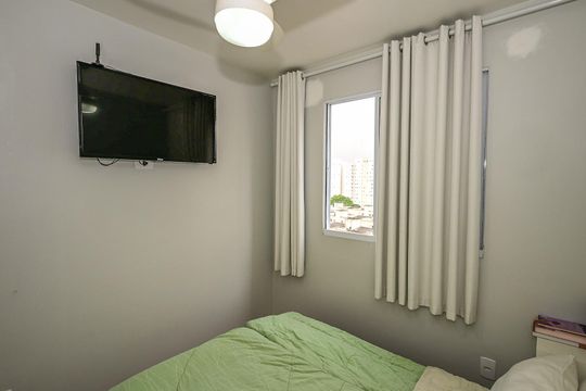 Quarto 2 de apartamento à venda com 2 quartos, 42m² em Parque Esmeralda, São Paulo