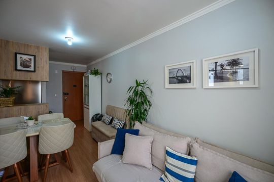 Sala de apartamento à venda com 2 quartos, 42m² em Parque Esmeralda, São Paulo