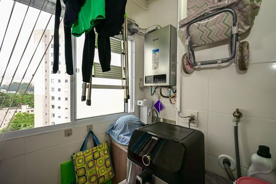 Área de Serviço  de apartamento à venda com 2 quartos, 42m² em Parque Esmeralda, São Paulo