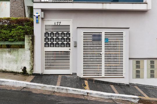 Fachada do condomínio de apartamento para alugar com 2 quartos, 36m² em Vila Pauliceia, São Paulo