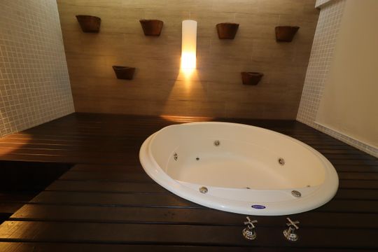 Área Comum - Hidromassagem de apartamento à venda com 2 quartos, 80m² em Campestre, Santo André