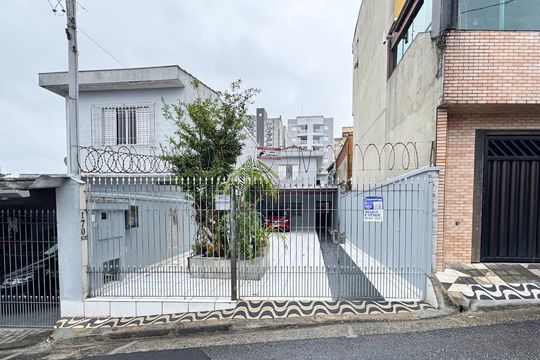 Fachada de casa à venda com 3 quartos, 160m² em Vila Israel, São Bernardo do Campo