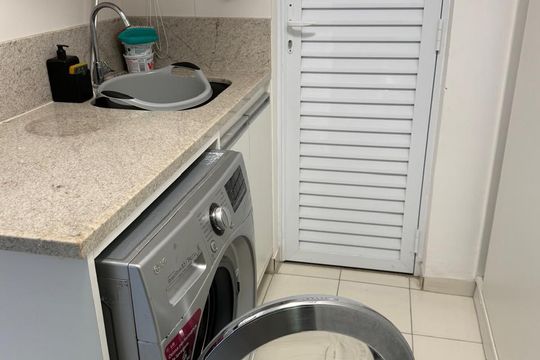 Área de serviço de apartamento à venda com 3 quartos, 127m² em Barra da Tijuca, Rio de Janeiro