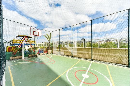 Área comum - Quadra  de apartamento à venda com 2 quartos, 57m² em  Parque Santo Antonio, São Bernardo do Campo