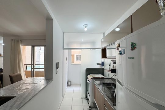 Cozinha  de apartamento à venda com 2 quartos, 57m² em  Parque Santo Antonio, São Bernardo do Campo