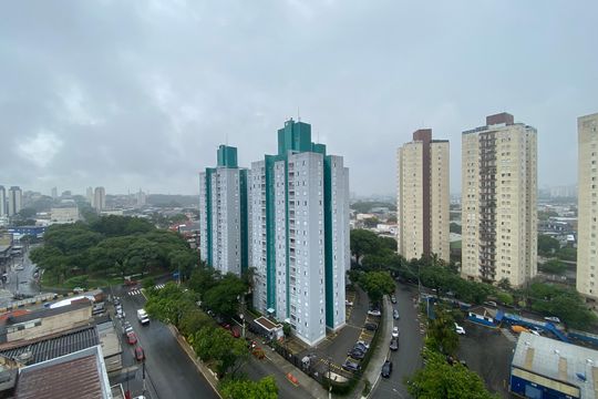 Vista do Quarto de apartamento para alugar com 2 quartos, 65m² em Parque Novo Mundo, São Paulo
