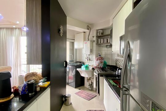 Cozinha de apartamento para alugar com 2 quartos, 65m² em Parque Novo Mundo, São Paulo