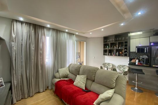 Sala de apartamento para alugar com 2 quartos, 65m² em Parque Novo Mundo, São Paulo