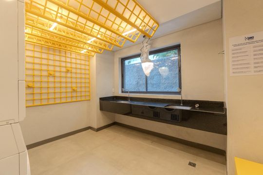 Área comum - Lavanderia de kitnet/studio à venda com 1 quarto, 25m² em Consolação, São Paulo