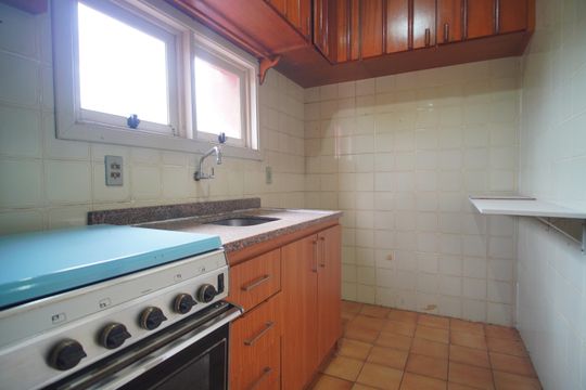 Cozinha de apartamento para alugar com 2 quartos, 52m² em Scharlau, São Leopoldo