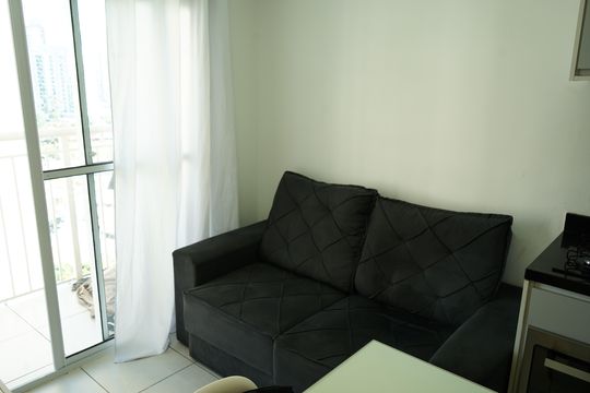 Sala de apartamento para alugar com 1 quarto, 30m² em Guaiauna, São Paulo