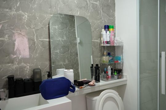 Banheiro de apartamento para alugar com 1 quarto, 30m² em Guaiauna, São Paulo