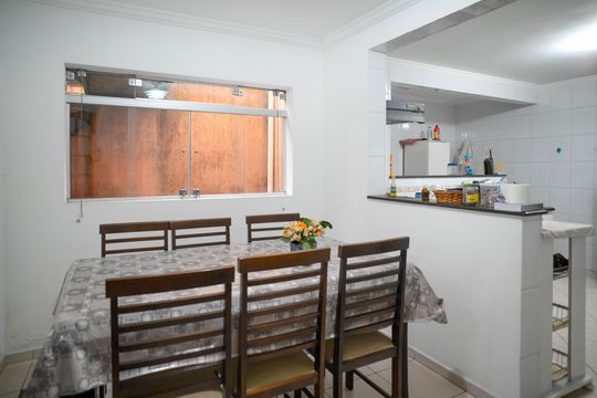 Sala de Jantar de casa à venda com 4 quartos, 92m² em Jardim Santa Cruz (sacoma), São Paulo