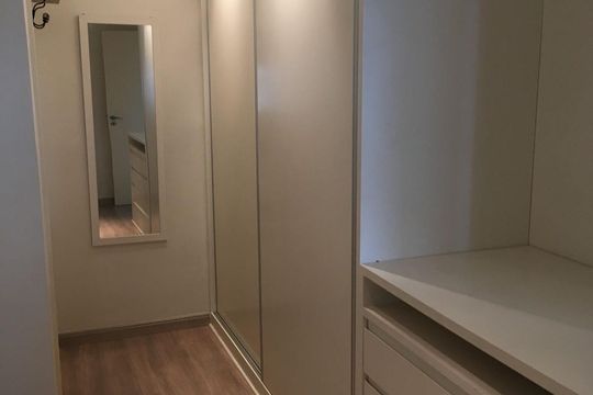 Quarto de apartamento à venda com 1 quarto, 51m² em Campo Belo, São Paulo