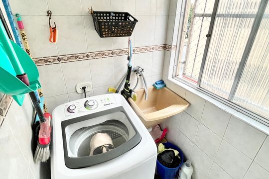 Área de Serviço de apartamento à venda com 1 quarto, 45m² em Lauzane Paulista, São Paulo