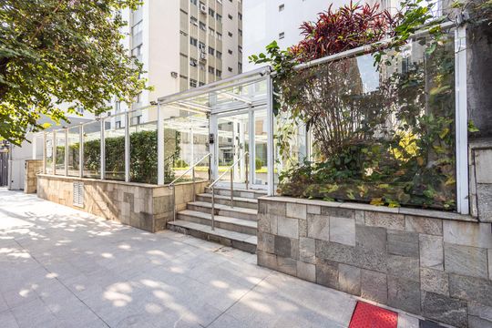 Fachada de apartamento à venda com 2 quartos, 90m² em Jardim Paulista, São Paulo