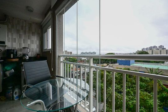 Varanda de apartamento para alugar com 2 quartos, 48m² em Jardim Umarizal, São Paulo