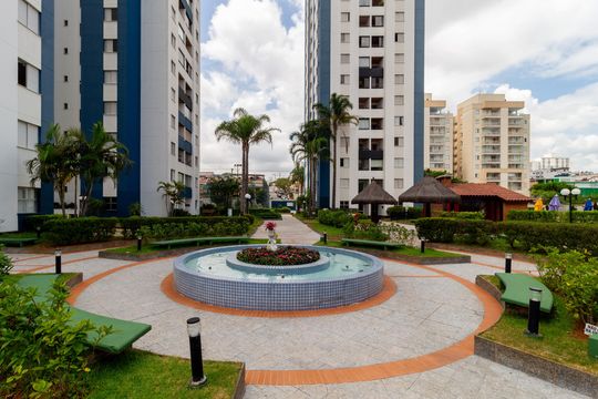 Área comum de apartamento à venda com 3 quartos, 79m² em Vila Regente Feijó, São Paulo