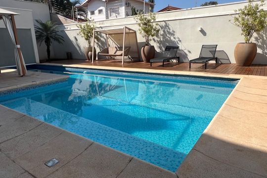 Área externa de casa à venda com 3 quartos, 314m² em Parque das Universidades, Campinas