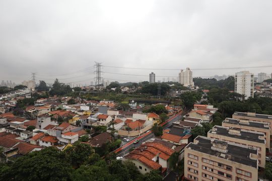 Vista da Sala de apartamento para alugar com 2 quartos, 42m² em Jardim Maria Duarte, São Paulo