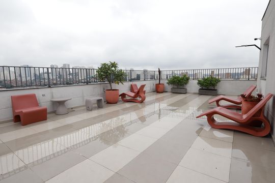 Área comum de apartamento para alugar com 2 quartos, 42m² em Jardim Maria Duarte, São Paulo