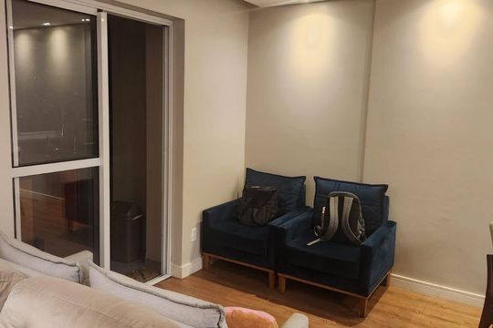 Sala de apartamento à venda com 2 quartos, 75m² em Vila Andrade, São Paulo
