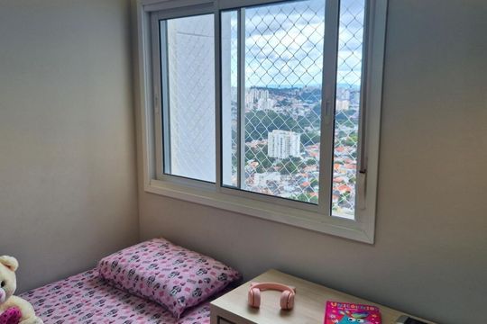 Quarto de apartamento à venda com 3 quartos, 91m² em Jardim Caboré, São Paulo