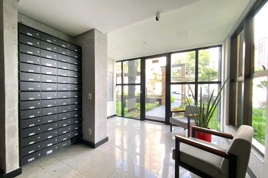 Área comum de kitnet/studio para alugar com 1 quarto, 30m² em Paquetá, Belo Horizonte