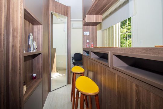 Cozinha de apartamento para alugar com 1 quarto, 35m² em Centro Histórico, Porto Alegre