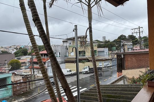 Suite Varanda de casa à venda com 3 quartos, 240m² em Vila Bela Vista, Santo André