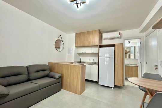 Sala de kitnet/studio para alugar com 1 quarto, 35m² em Vila Mascote, São Paulo