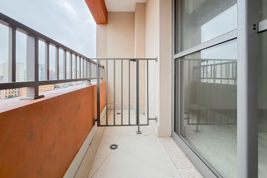 Varanda de kitnet/studio à venda com 1 quarto, 34m² em Vila Mariana, São Paulo