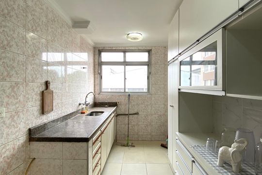 Cozinha de apartamento à venda com 2 quartos, 55m² em Vila Guilherme, São Paulo