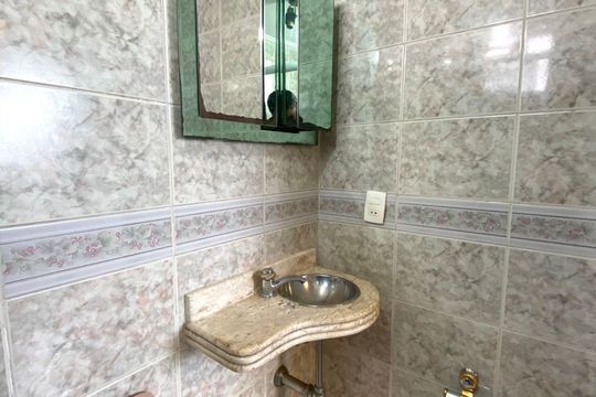 Banheiro da Suíte de apartamento à venda com 2 quartos, 55m² em Vila Guilherme, São Paulo