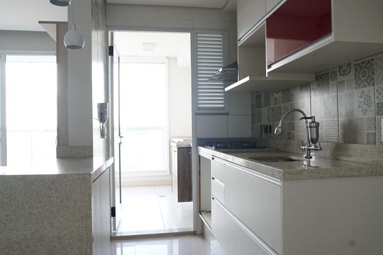 Cozinha - Armários de apartamento para alugar com 2 quartos, 62m² em Vila Endres, Guarulhos