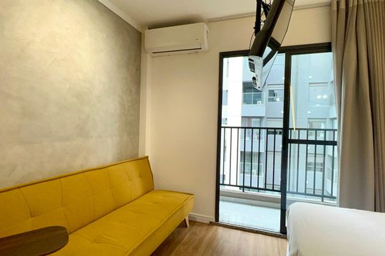 Studio de kitnet/studio para alugar com 1 quarto, 25m² em Pinheiros, São Paulo