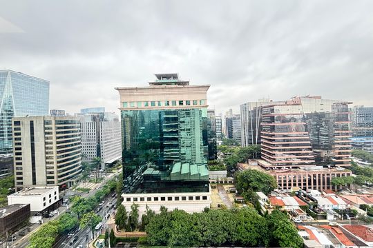 Vista de apartamento para alugar com 1 quarto, 54m² em Vila Olímpia, São Paulo
