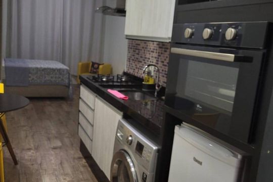 Cozinha de apartamento à venda com 1 quarto, 25m² em Santa Ifigênia, São Paulo