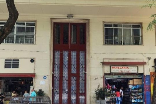 Fachada de apartamento à venda com 1 quarto, 25m² em Santa Ifigênia, São Paulo