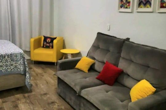 Sala de apartamento à venda com 1 quarto, 25m² em Santa Ifigênia, São Paulo