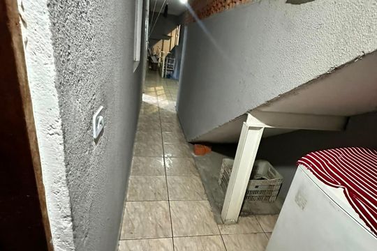 Área de serviço de casa para alugar com 2 quartos, 80m² em Jardim Danfer, São Paulo