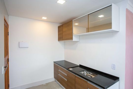 Cozinha de apartamento para alugar com 2 quartos, 49m² em Parque Sete de Setembro, Diadema
